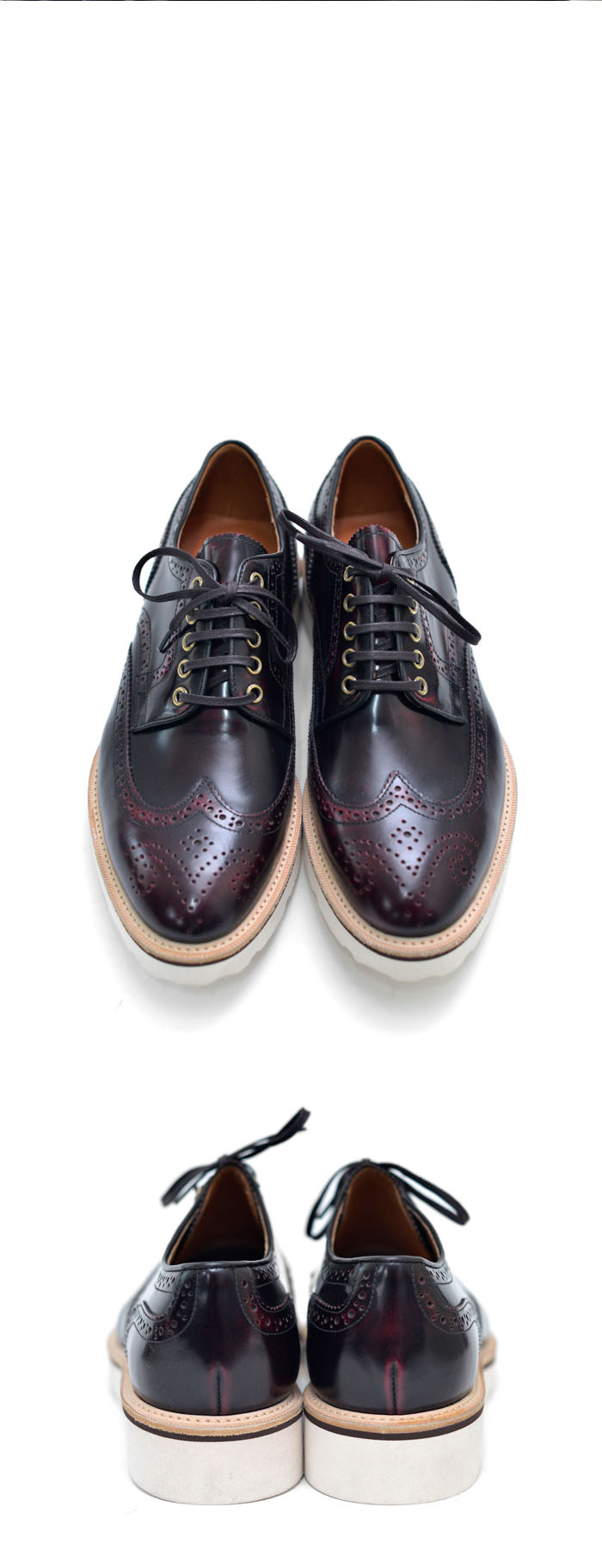 wingtip creeper shoes